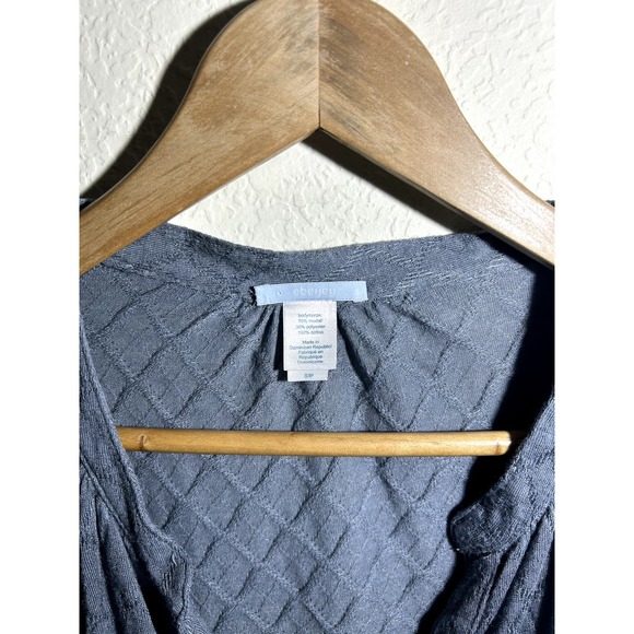 Eberjey Blue Romper Size Small - Picture 3 of 4